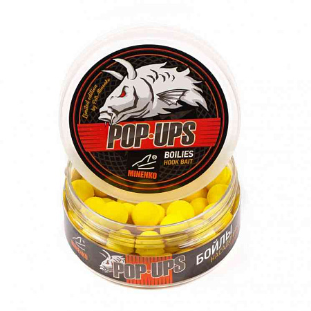 Бойлы плавающие MINENKO (Pop-Up) Bananas 14мм 55г