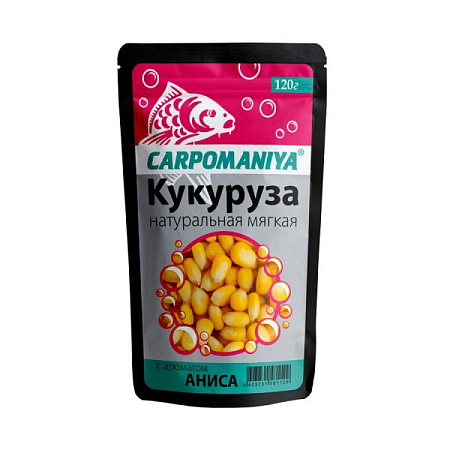 Кукуруза "Карпомания" пакет 120г /мягкая анис
